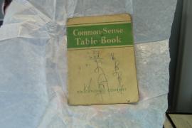 Ed Co. Common-Sense Table Book