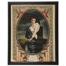 1882 Nationalist Colour Poster