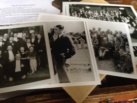 22 photographs of Smyllie and Simmington at staff functions 1929-1936