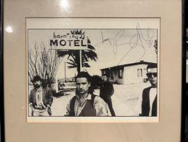 Harmony Motel Signed by U2