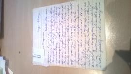 Letters between Christy Brown's to Mrs.Maguire