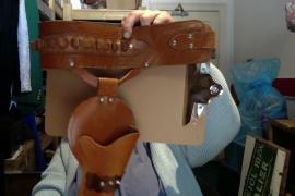 Leather Holster for Toy Gun