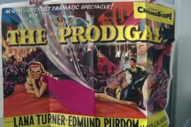 The Prodigal film poster 1955 censored