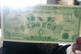 Bank of BONO money from Zootu Tour with U2 1993