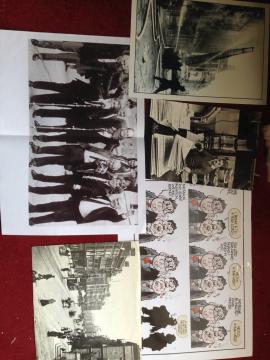 Collection of photographs and Martyn Turner cartoons