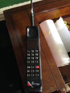 Motorola mobile phone c. 1980