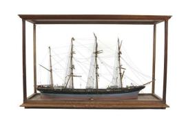 Cased model of Dublin ship Howth