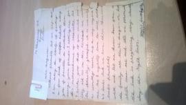 Letters between Christy Brown's to Mrs.Maguire