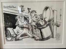 Martyn Turner political illustration Fianna Fail Kitchen cabinet
