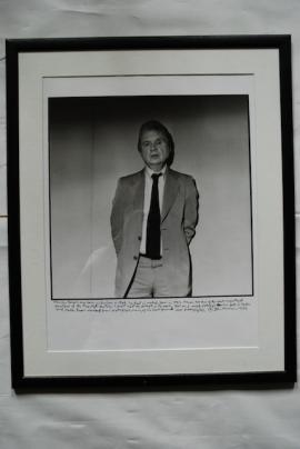 1976 Portrait of Francis Bacon by John Minihan