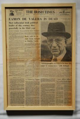 1975 'Eamon de Valera is Dead'