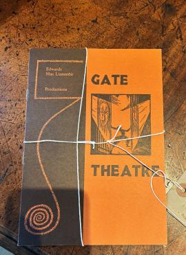 Gate theatre programme Home for Christmas