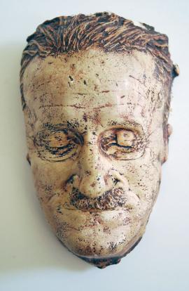 1941 James Joyce’s death mask