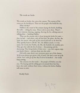 The Words Are Bricks Poem