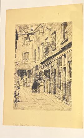 Print of Dublin Slums by Estella Solomon