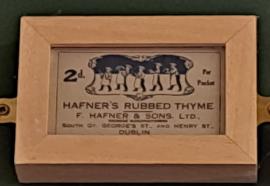 1950s Hafner's Rubbed Thyme