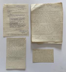 Erwin Schrödinger Correspondence with Desmond O'Brien