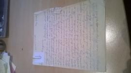 Letters between Christy Brown's to Mrs.Maguire