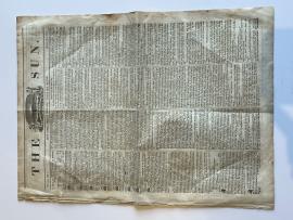The Sun Newspaper (U.S.), New York, 1835
