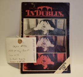 1978 In Dublin Magazine 19 May - 1 June