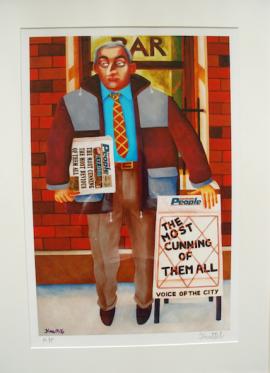 1990s Bertie Ahern by Graham Knuttel