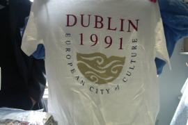 2 Dublin European City of Culture 1991 Tshirts