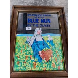 Blue Nun Advertising Mirror