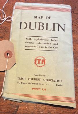Map of Dublin issued by ITA