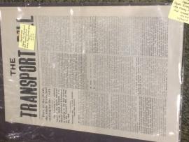 The Transport Bill: report of Dail Debate, 1944, speech delivered by Sean Lemass.
