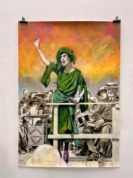Countess Constance Markievicz Painting