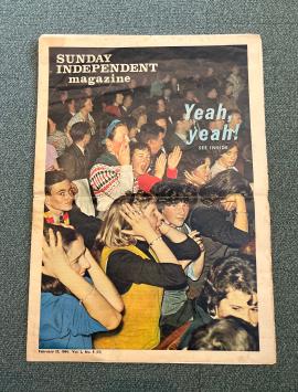 Sunday Independent Supplement Beatles Concert Feature