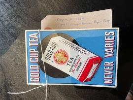 Blotting Paper - Gold Cup Tea Carton Bros. Ltd.