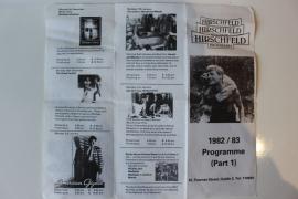 Hirschfeld Biograph 1982/83 Programme Part One