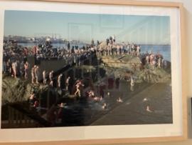 Photo - People Swimming at Forty Foot on Christmas Day