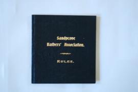1907 Sandycove Bathers’ Association Rules Book